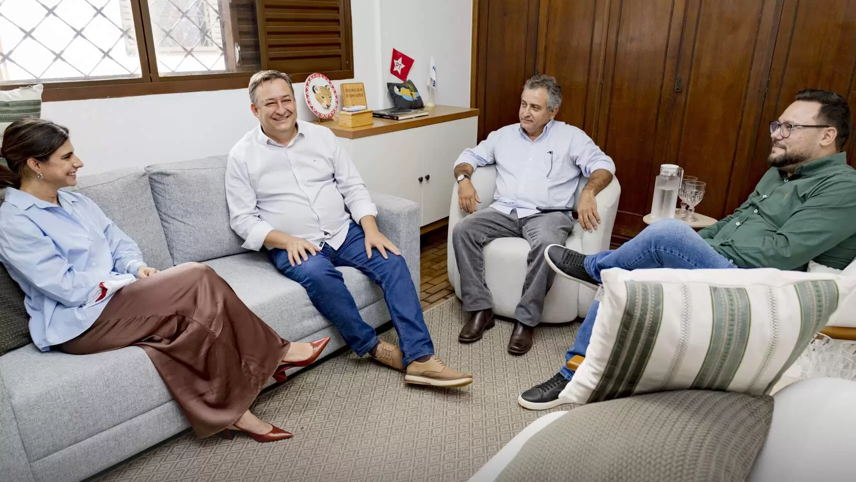 Prefeito de São Gabriel do Oeste articula parceria na captação de recursos com a deputada Camila Jara